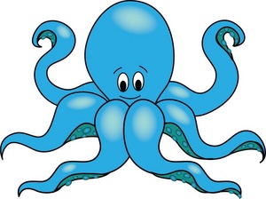 Free Clip Art Octopus 