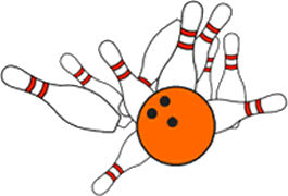 Bowling clip art image clipart 
