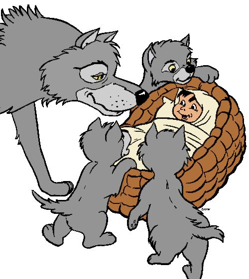 Following clipart of Jungle Book 