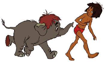 Free Disney&The Jungle Book Clipart and Disney Animated Gifs 