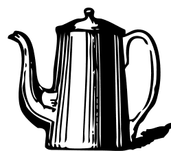 Cartoon Coffee Pot Royalty Free Clipart Picture. Snowjet.co 