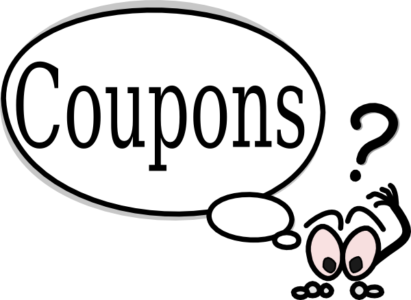 vector coupon clipart