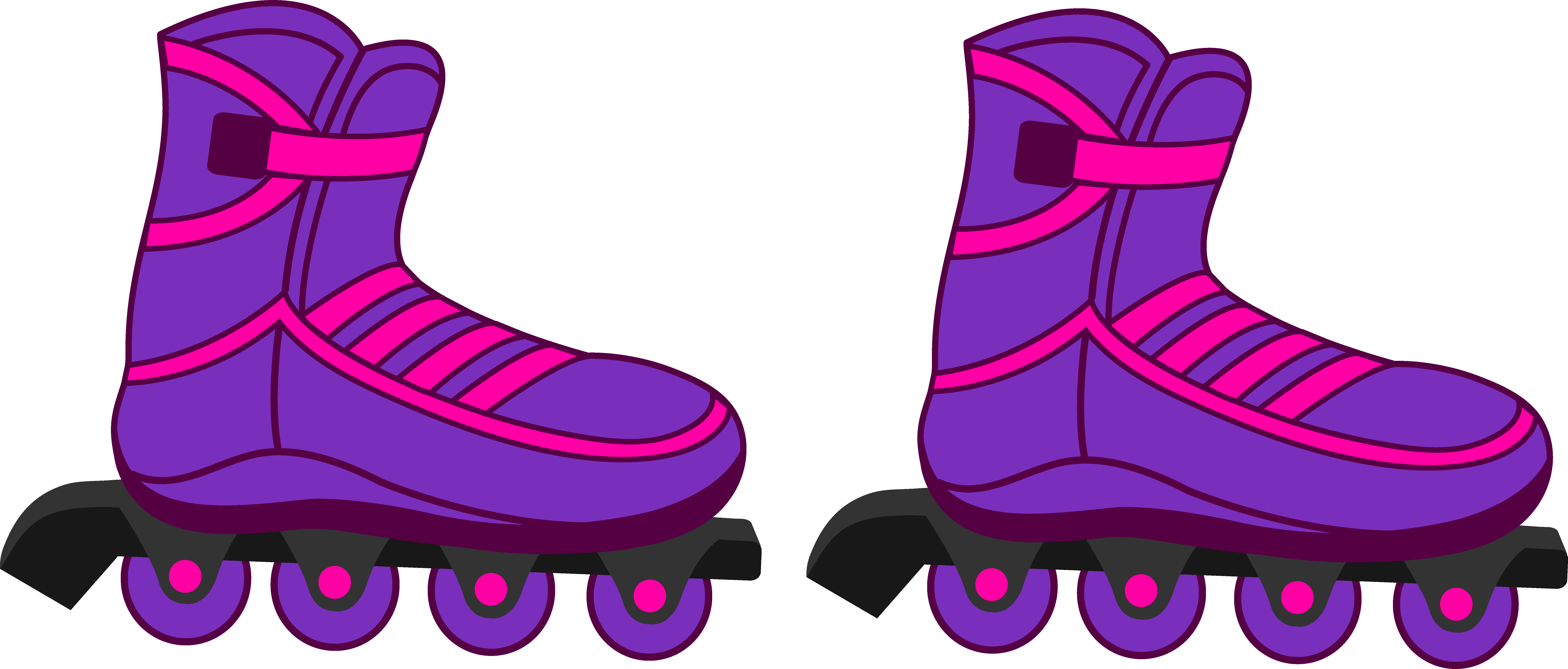 Clip Arts Related To : roller skates clipart. 