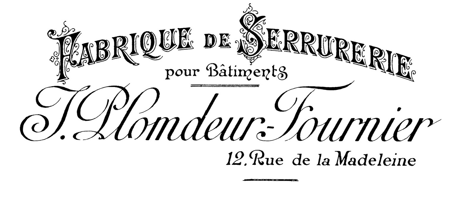 Old French Style Font - Clip Art Library