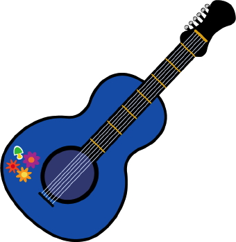 Guitar Clip Art Image 