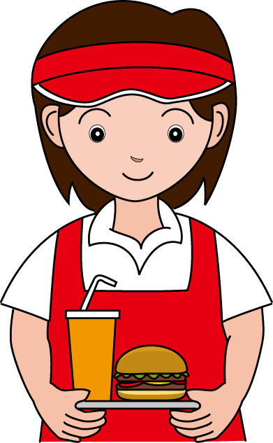 Food Worker Clipart 