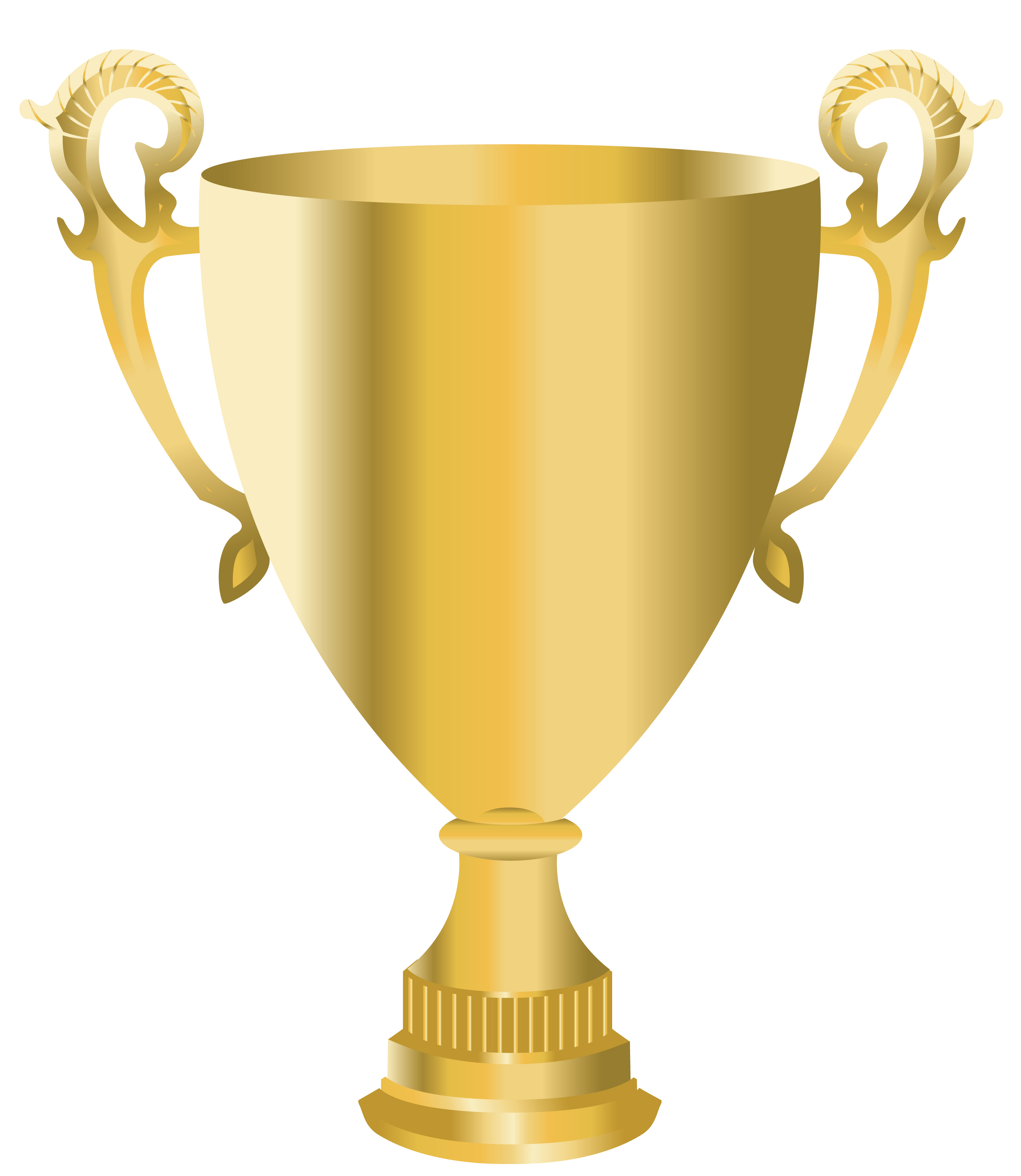 Golden Cup Trophy PNG Picture Clipart 