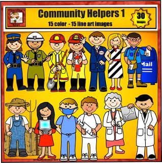 Community Helpers Clip Art 