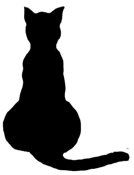 cat silhouette clip art 