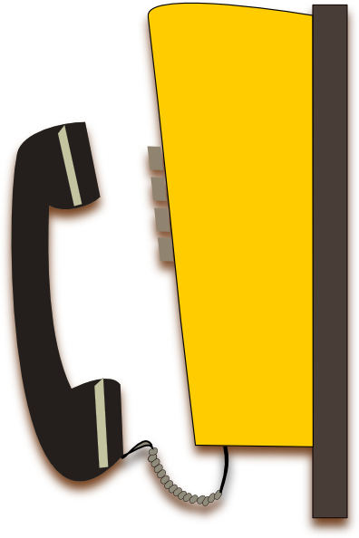 Public Telephone Clip Art at Clker 