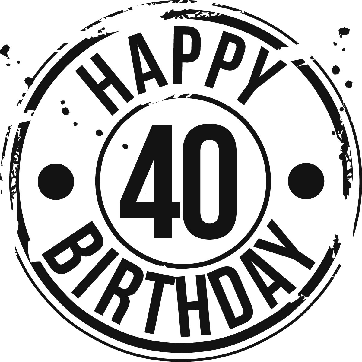 40th-birthday-wallpaper-clip-art-library