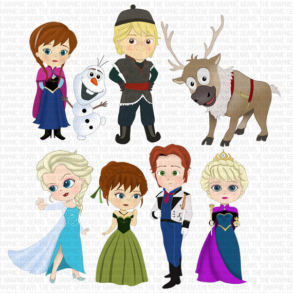 Free Frozen Character Cliparts, Download Free Frozen Character Cliparts png  images, Free ClipArts on Clipart Library
