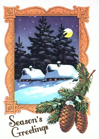 Free Christmas Greetings Clipart 