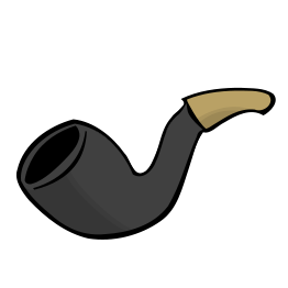 Smoking Pipe Vector 