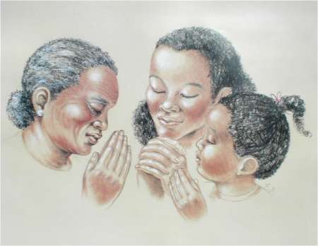 Clip Arts Related To : african american women religious art. view all Chr.....