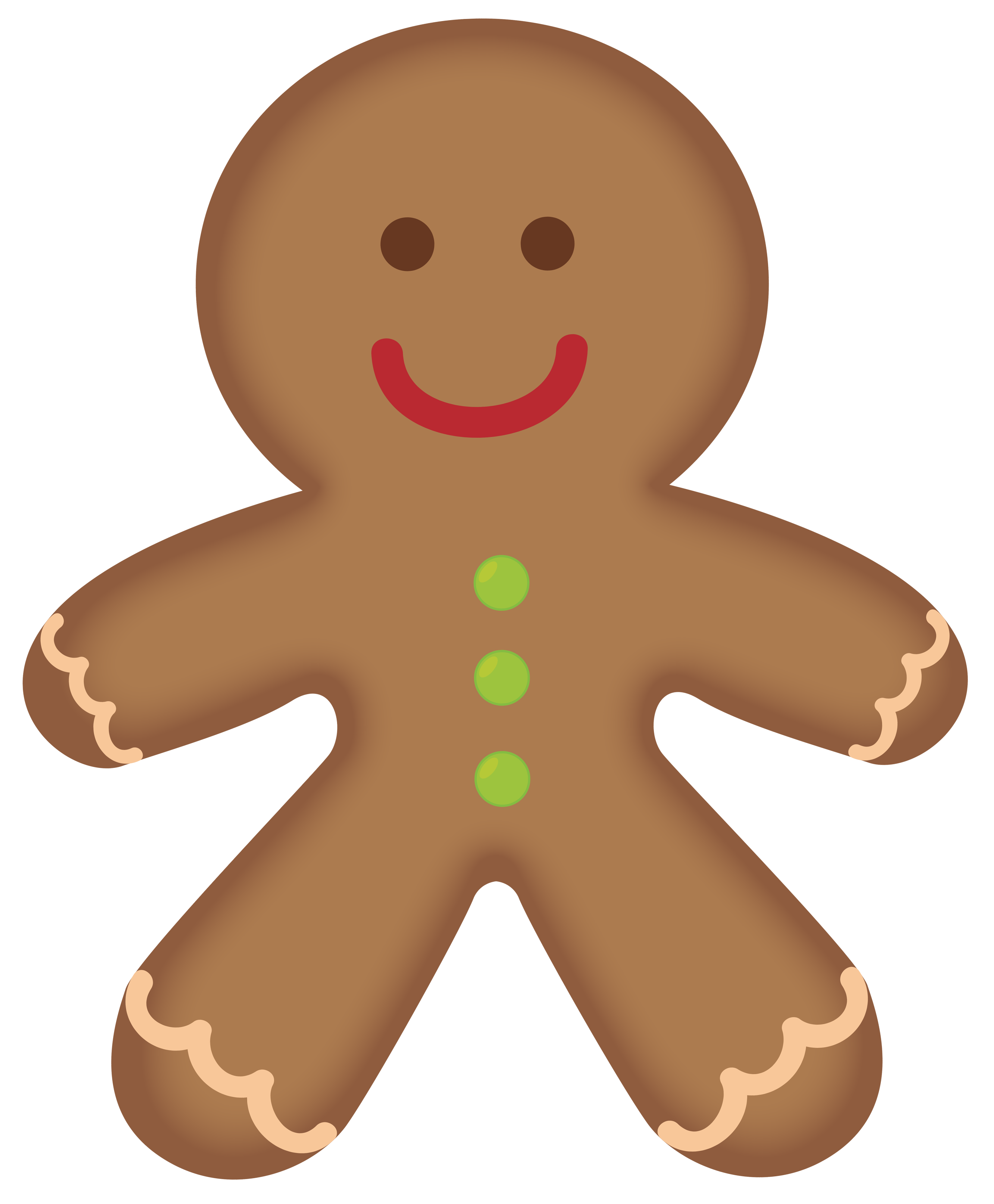 Free Gingerbread Man Clipart Pictures 
