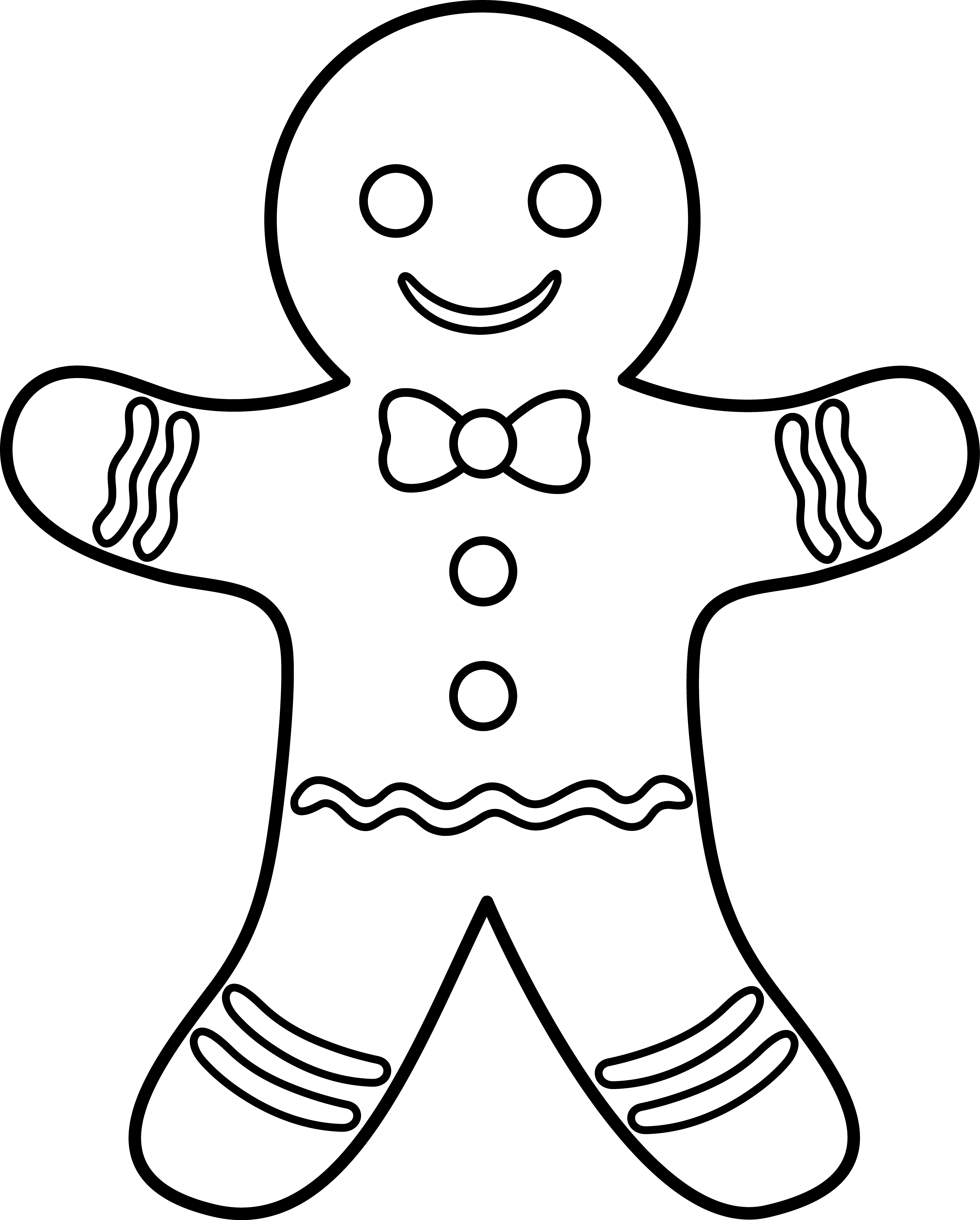 Gingerbread Men Clipart 