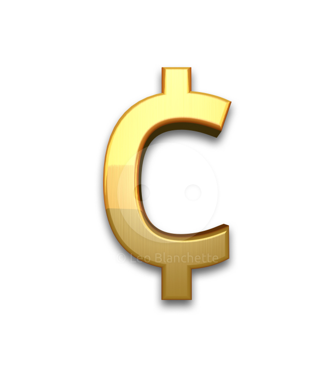 Cent Symbol Clipart 