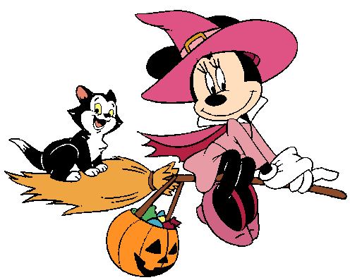 cartoon disney halloween characters - Clip Art Library