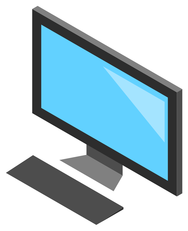 Computer Monitor Clipart 