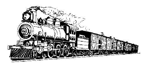 Steam Train Clipart 