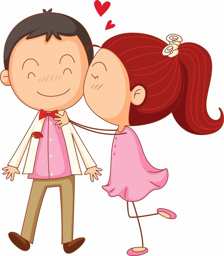 cute couple clipart