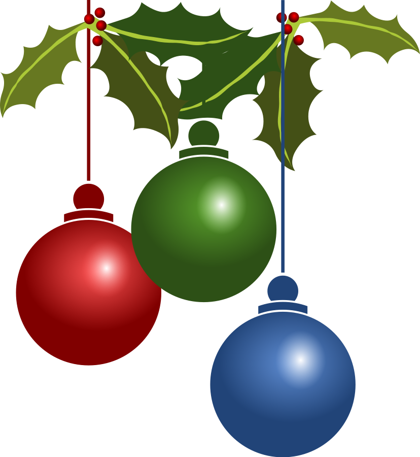 Christmas vector clipart free 