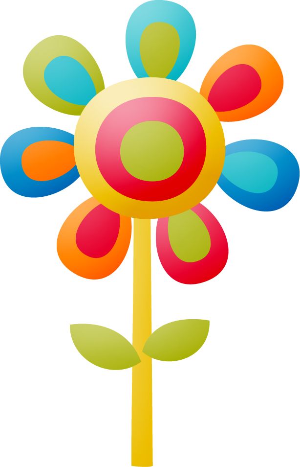 vector png flores infantiles - Clip Art Library