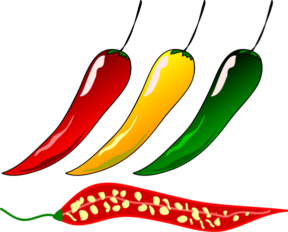 Chili pepper clip art 