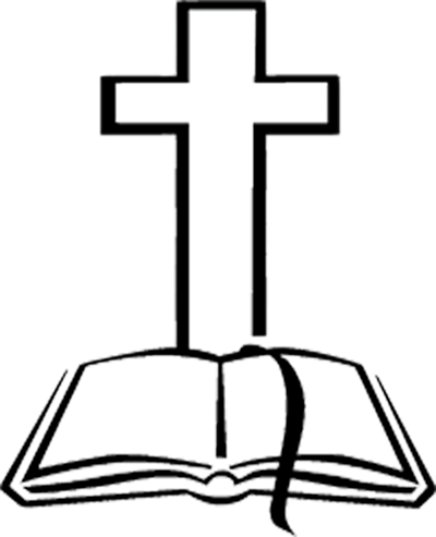Cross And Bible Clipart 