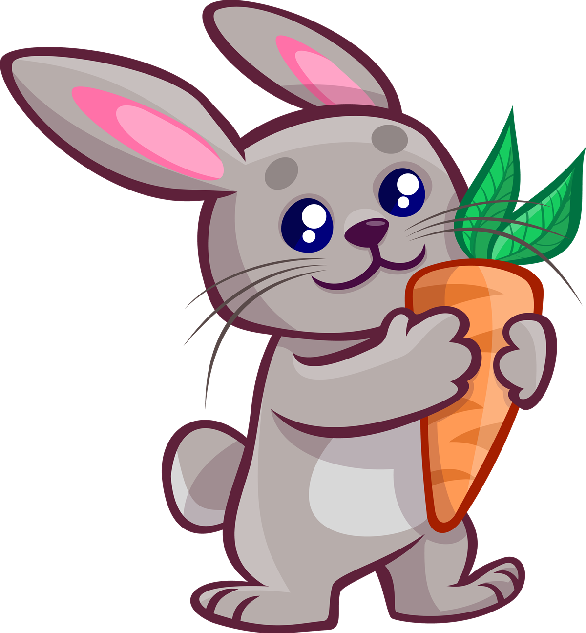 Free to Use  Public Domain Bunny Clip Art 