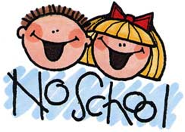 Image result for no school clip art