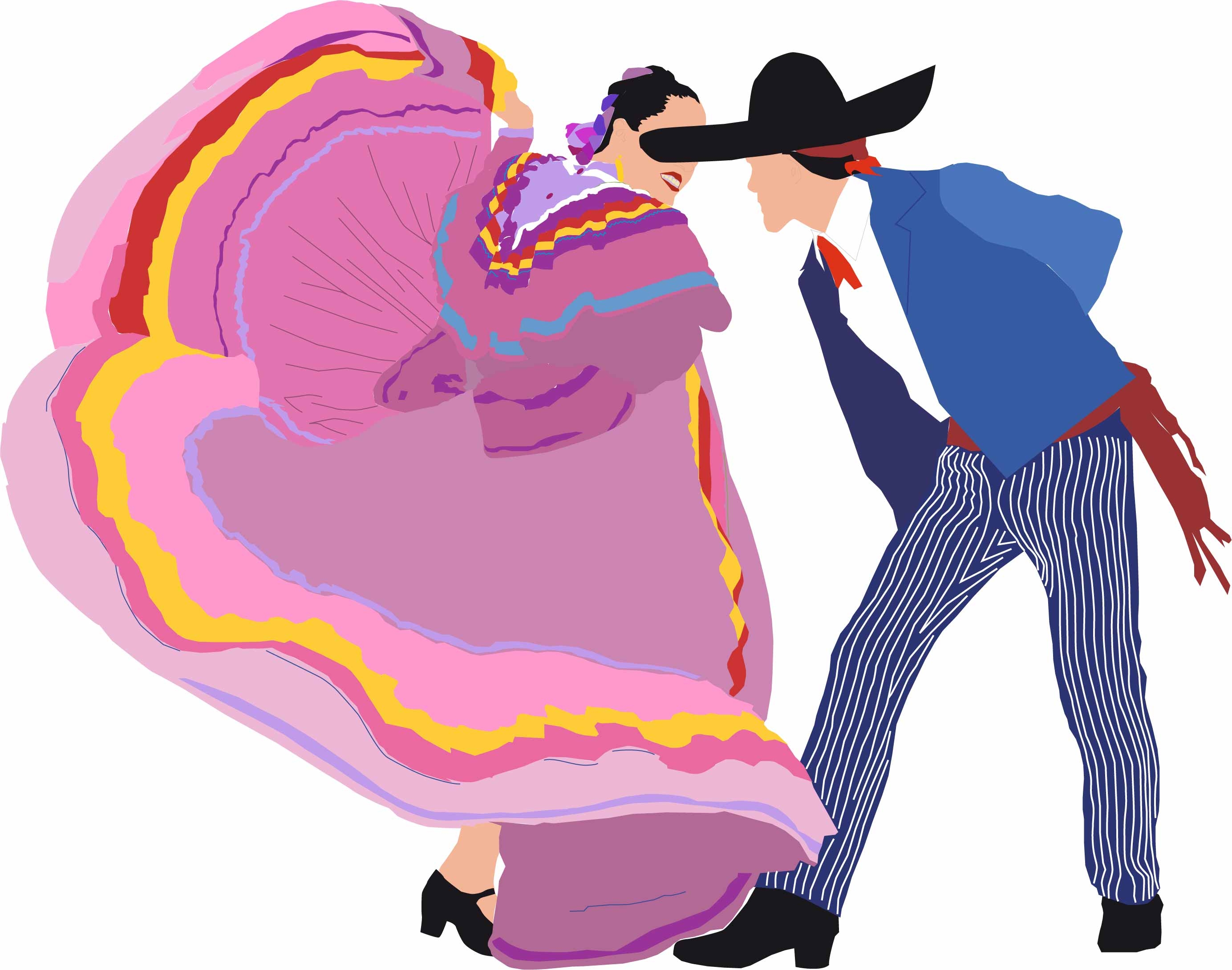 Clip Arts Related To : country style silhouette. view all Country Dance Cli...