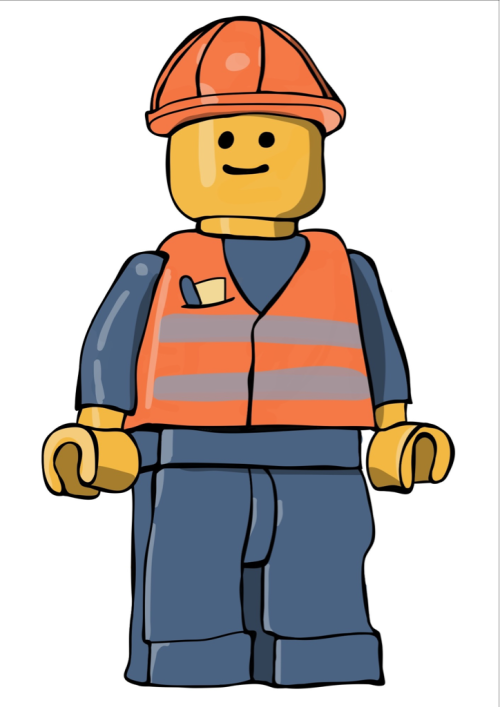 Clipart Lego Construction Worker Clip Art Library Free download cartoon background transparent clipart. clipart library