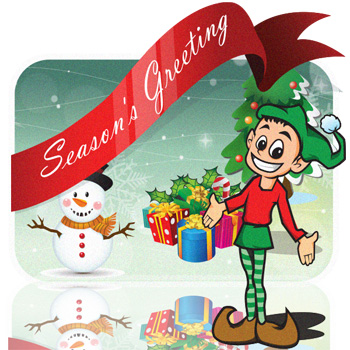 Free Christmas Clipart: Words 
