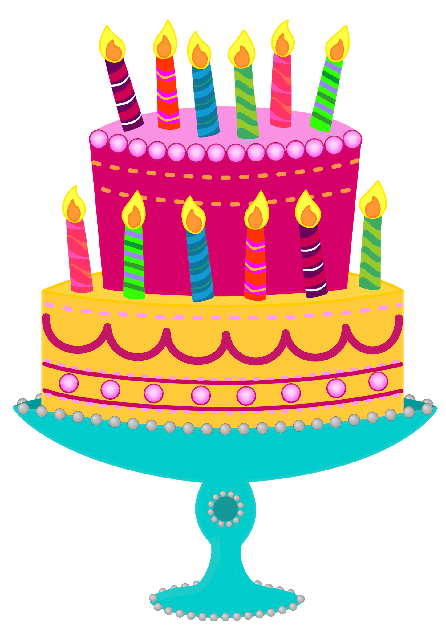 Birthday Cake Clip Art Free Clip Art Library