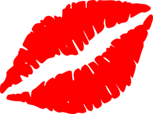 Lipstick kiss clipart 