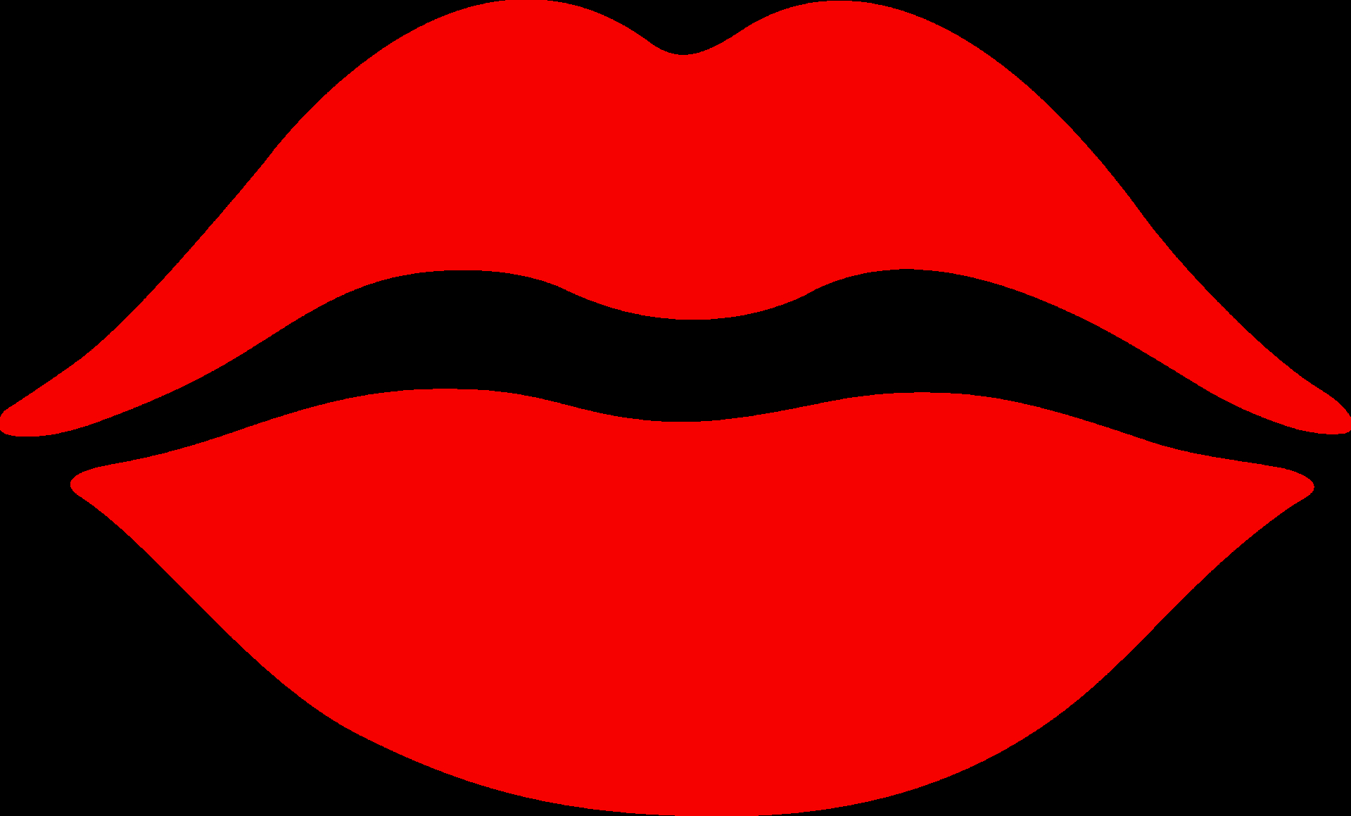 Kissing Lips Clipart 