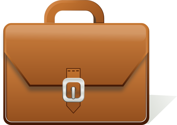 Business Suitcase Clipart 