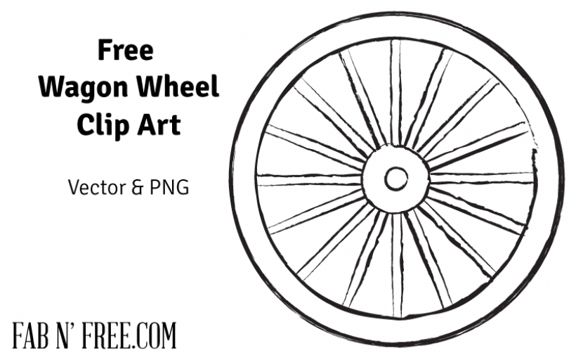free wagon wheel clip art jeff blog Graphics covered wagon wheel 