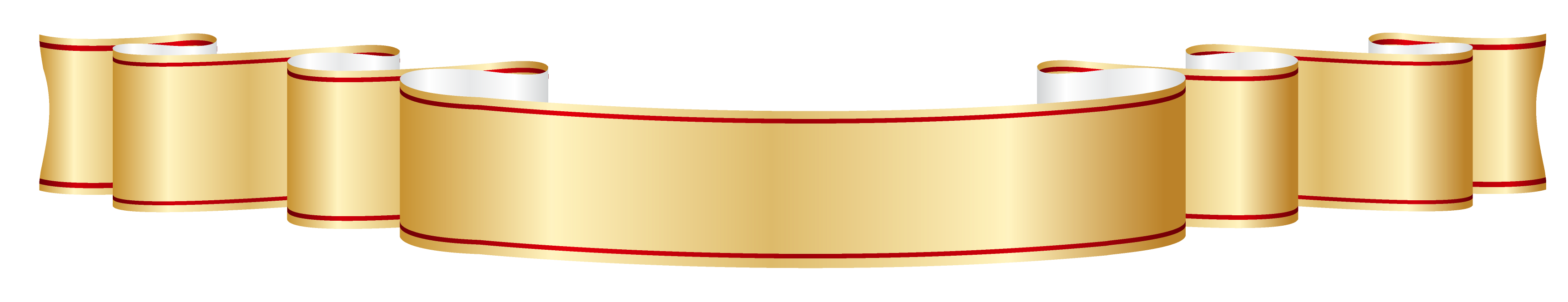 Gold Ribbon Clipart 