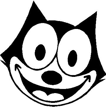 Cartoon Cat Head 