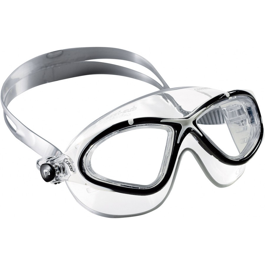 Swim Goggles Black And White Clipart 