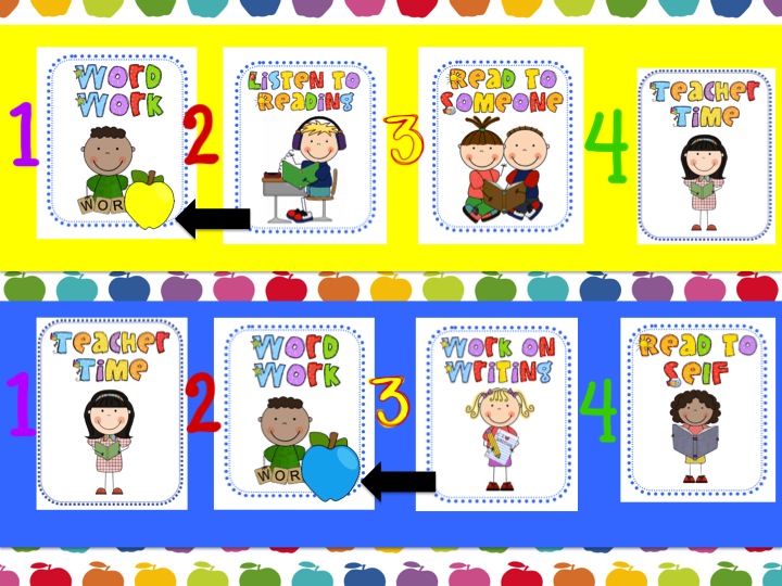Daily 5 Pocket Chart Cards