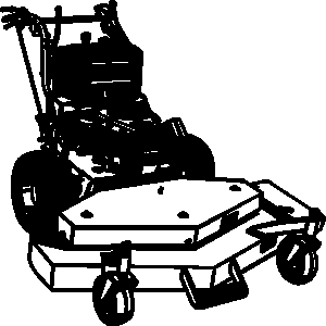 Lawn mower lawn mowing silhouettes clipart clipart kid 2 