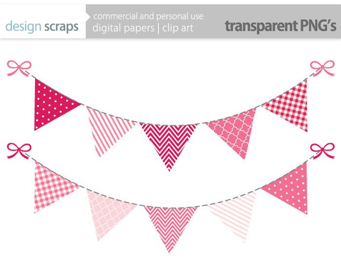 Bunting image clipart 