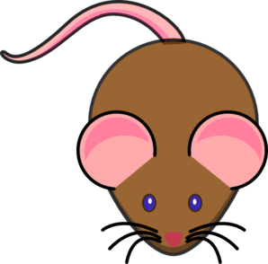Brown Mouse Clip Art at Clker 
