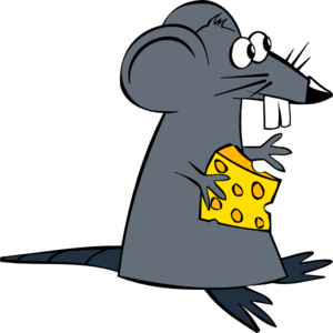 Mouse With Cheese Clip Art at Clker 