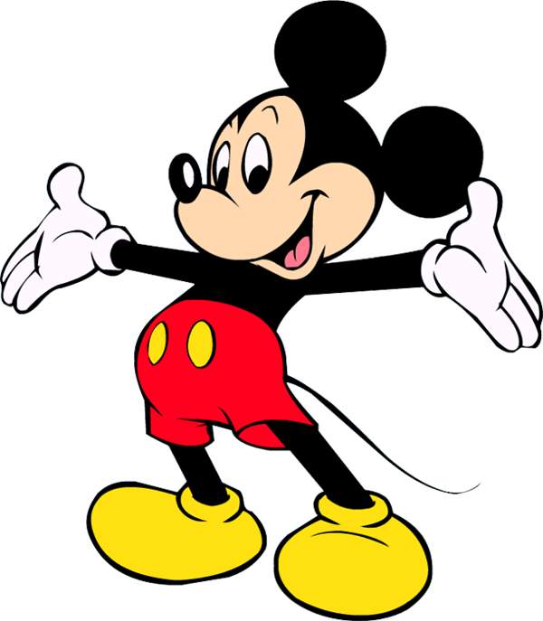 Mickey mouse cliparts 