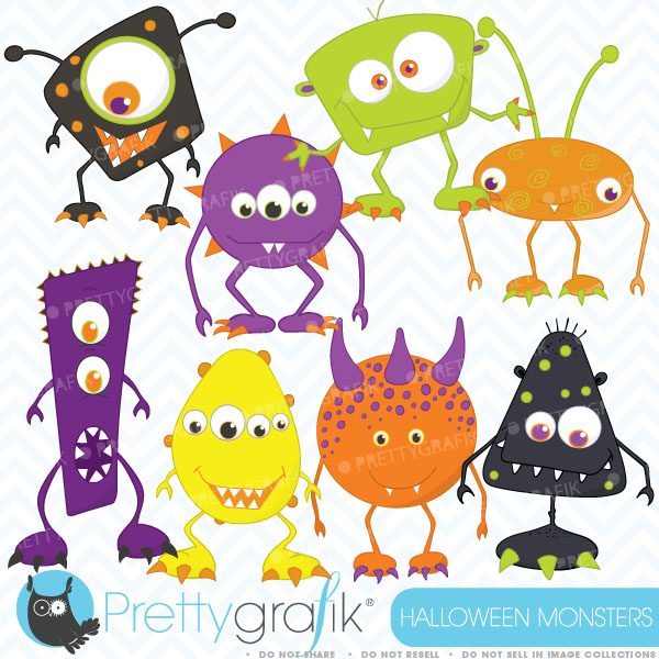 clipart halloween monsters - photo #46